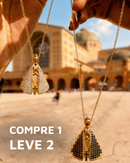 Colar Nossa Senhora Aparecida Dupla Face de Ouro ou Prata - Pague 1 e Leve 2 🎁🎁